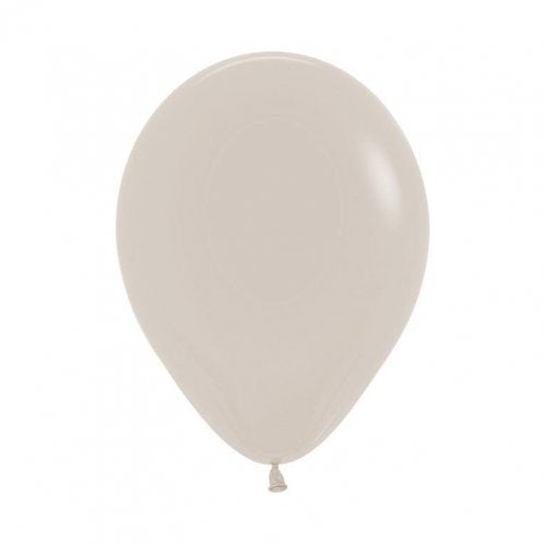 Fash White Sand (071) 12cm Sempertex Balloons Bag 100 NIS Packaging & Party Supply