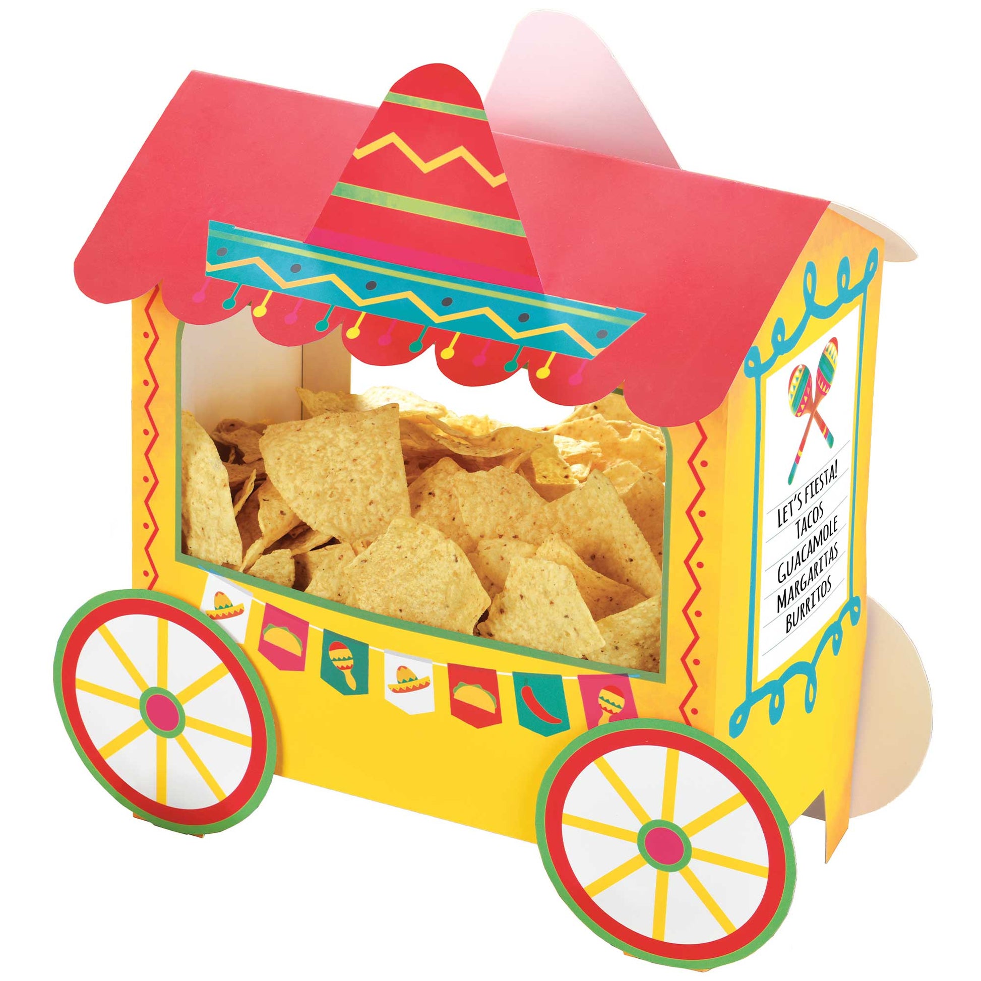 Fiesta Taco Truck Chip Stand NIS Packaging & Party Supply