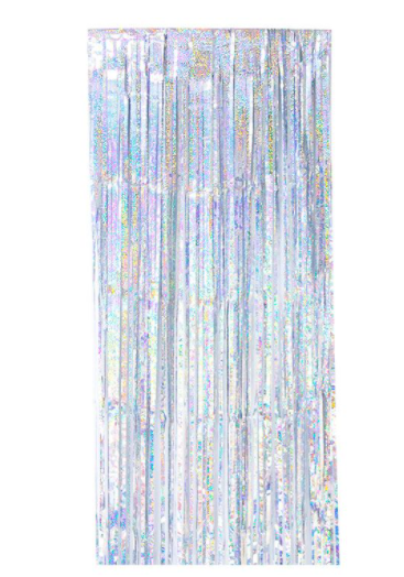 Buy Foil Curtain-Holographic 90*200cm 1PC at NIS Packaging & Party Supply Brisbane, Logan, Gold Coast, Sydney, Melbourne, Australia