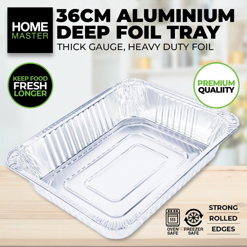 Foil Tray 36cm x 29cm x 7.8cm NIS Packaging & Party Supply