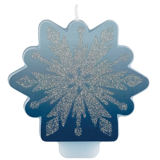 Frozen 2 Glitter & Decal Candle NIS Packaging & Party Supply