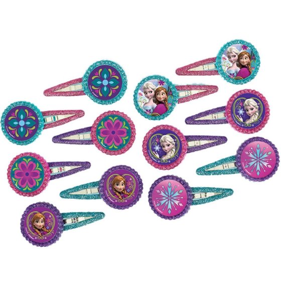 Buy Frozen Hair Clips 12pc at NIS Packaging & Party Supply Brisbane, Logan, Gold Coast, Sydney, Melbourne, Australia