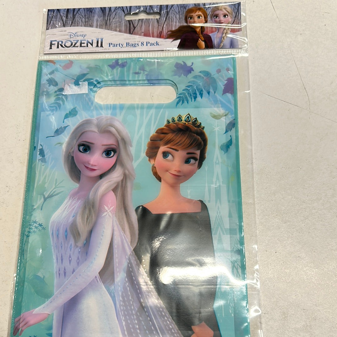 Frozen2 party bags 8 pack NIS Packaging & Party Supply