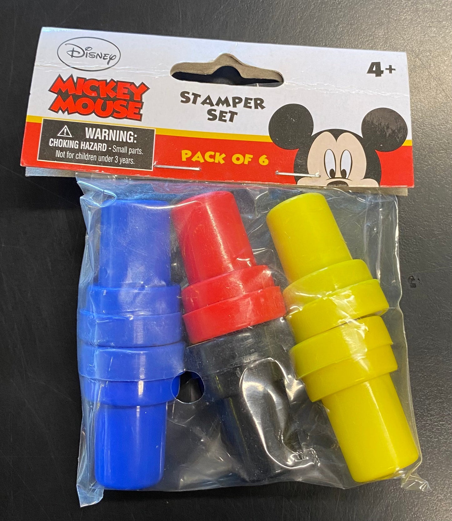 Mickey Mouse Stamper Set 6 Pack