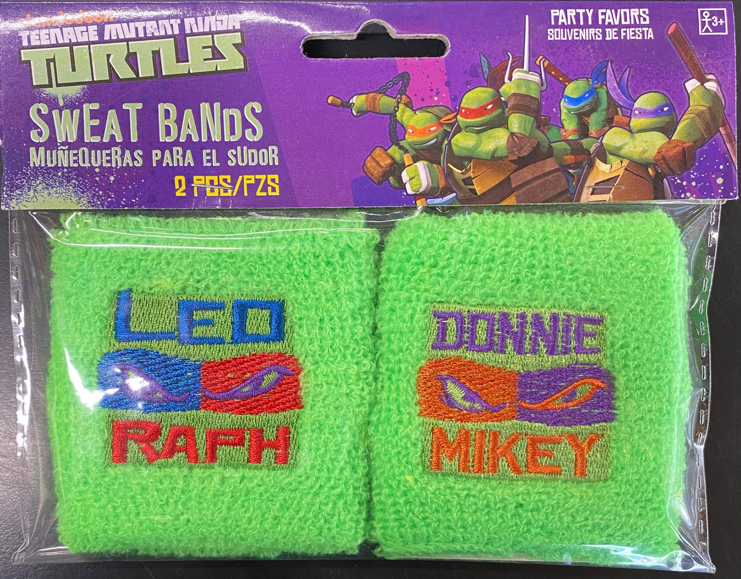 Teenage Mutant Ninja Turtles Sweat Band 2pk