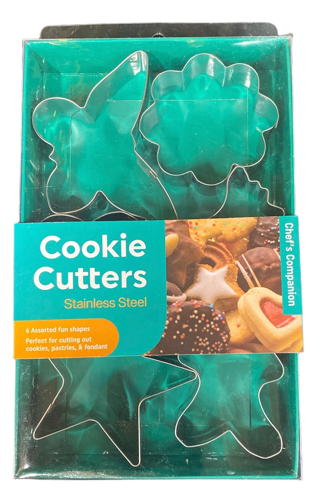 Cookie Cutter Stainless Steel 6 Asrtd Fun Shapes