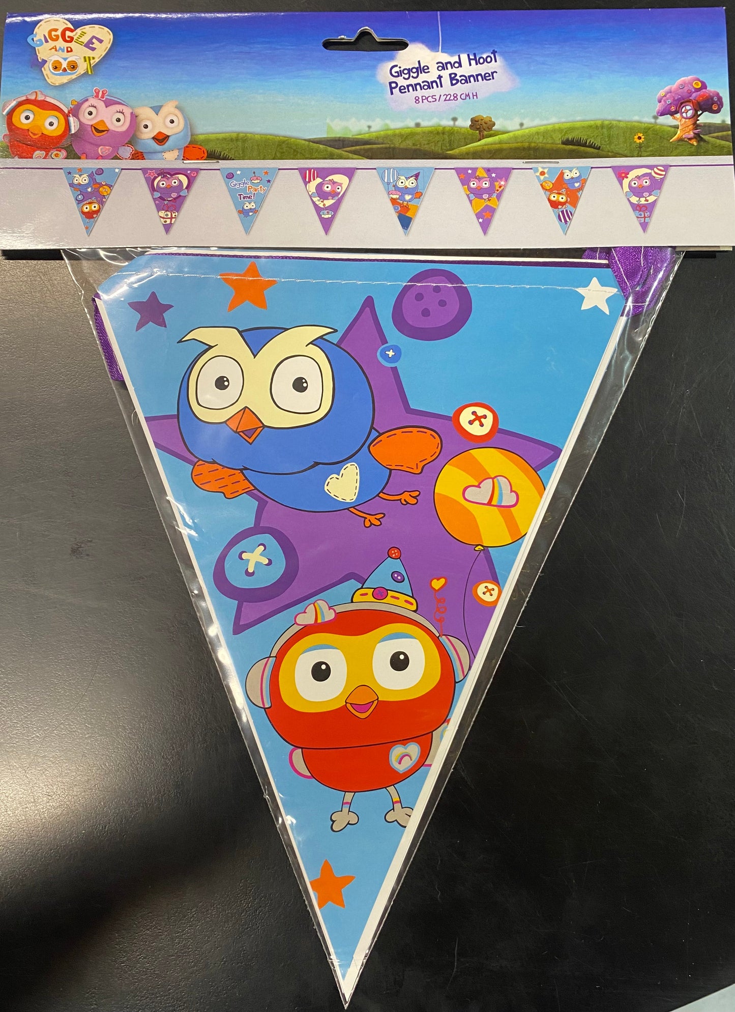 Giggle and Hoot Pennant Banner 8pcs/288cm H