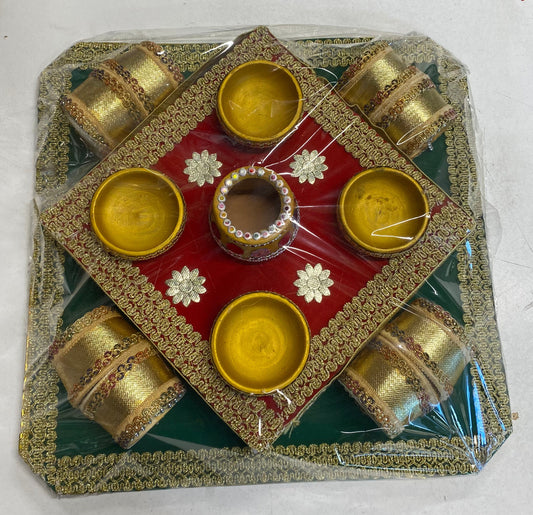 Wedding Decoration piece 1pc with dholak assorted designs