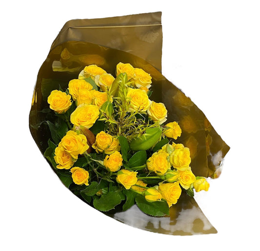 Yellow Fresh Flowers Bouquet