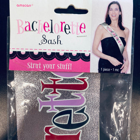 Bachelorette Sash 1pc