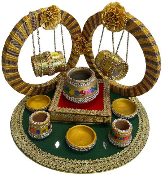 Wedding Decoration Handmade Dolki set 1pc