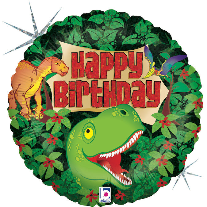 DINOSAUR BIRTHDAY Foil Balloon18"