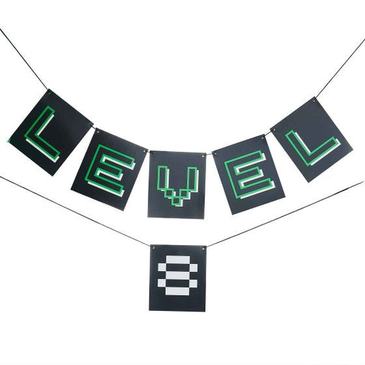 GAME Controller Customisable Age Bunting 1.8m NIS Packaging & Party Supply