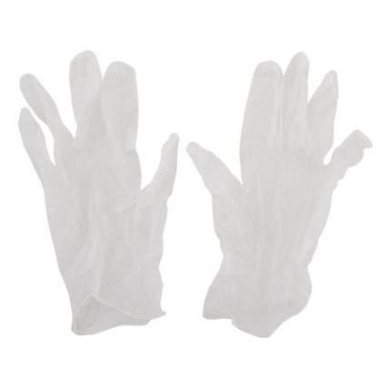 GLOVES VINYL MEDIUM 100pk NIS Packaging & Party Supply