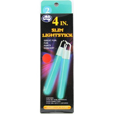 Buy GLOW 4" STICK w/LANYARD P2 at NIS Packaging & Party Supply Brisbane, Logan, Gold Coast, Sydney, Melbourne, Australia