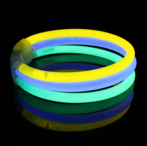 Buy GLOW 8" TRI-COLOUR BRACELET at NIS Packaging & Party Supply Brisbane, Logan, Gold Coast, Sydney, Melbourne, Australia