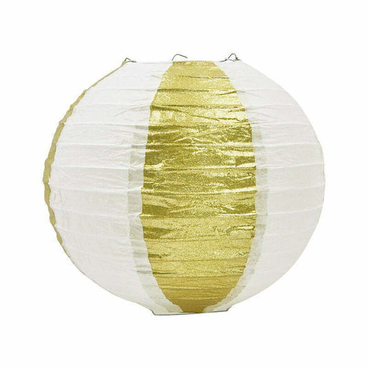 GOLD GLITTER LANTERN 1pc NIS Traders