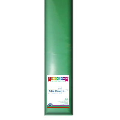 Buy GREEN Table cover Roll 30m at NIS Packaging & Party Supply Brisbane, Logan, Gold Coast, Sydney, Melbourne, Australia