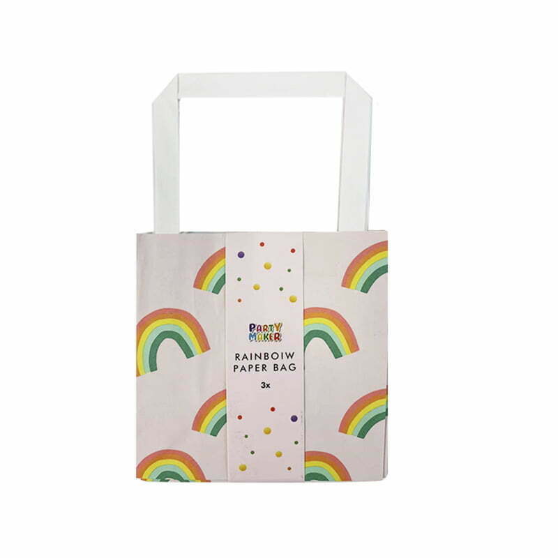 Gift/ Paper Bag Rainbow - 3PK NIS Packaging & Party Supply