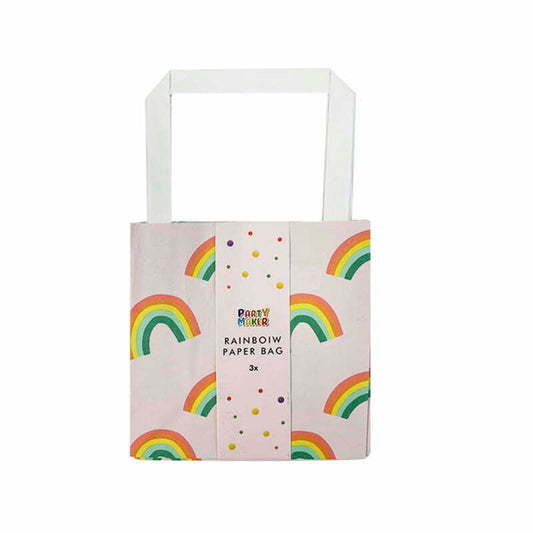 Gift/ Paper Bag Rainbow - 3PK NIS Packaging & Party Supply