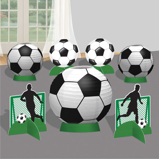 Goal Getter Soccer Table Centrepiece Decorating Kit NIS Packaging & Party Supply