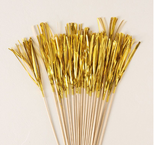 Buy Golden Firework picks at NIS Packaging & Party Supply Brisbane, Logan, Gold Coast, Sydney, Melbourne, Australia