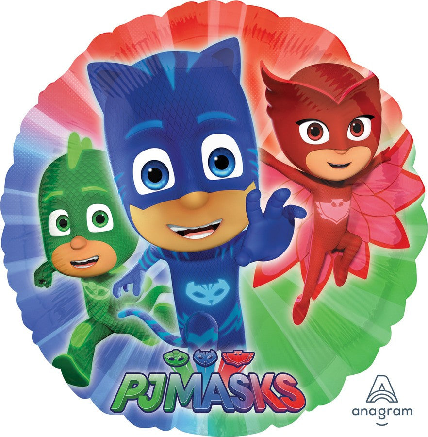 HX PJ Masks Foil Balloon 45cm Standard NIS Traders