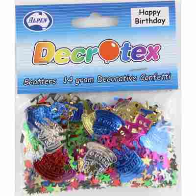 Buy Happy Birthday 14gm Scatters at NIS Packaging & Party Supply Brisbane, Logan, Gold Coast, Sydney, Melbourne, Australia