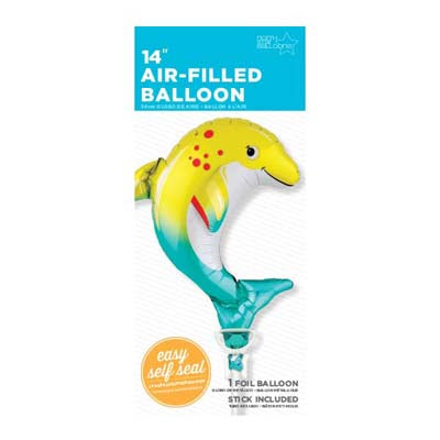 Buy Happy Dolphin Foil Balloon at NIS Packaging & Party Supply Brisbane, Logan, Gold Coast, Sydney, Melbourne, Australia