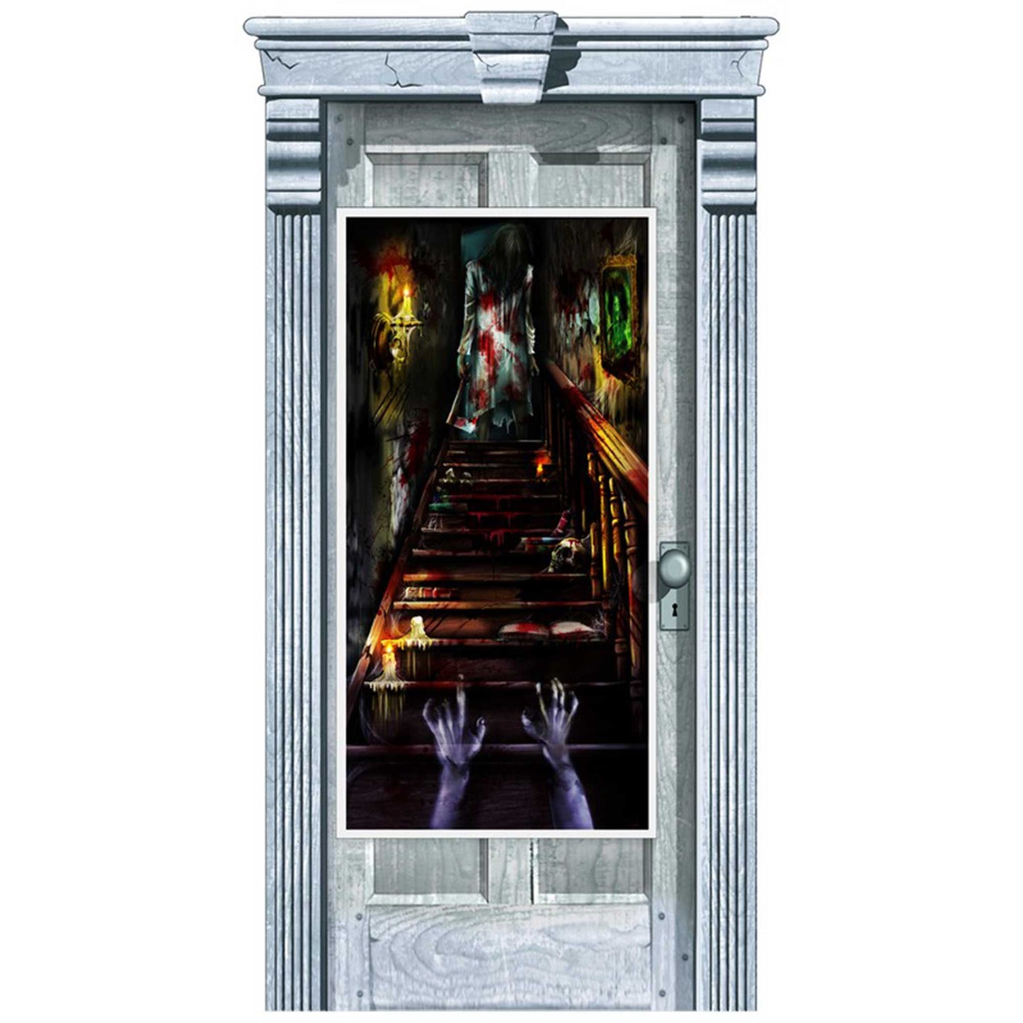 Haunted Mansion Door Decoration Plastic NIS Traders