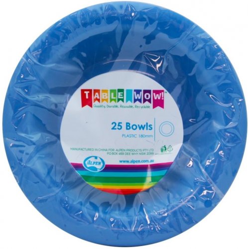 Heavy Duty Bowls - Royal Blue (25PK) NIS Traders