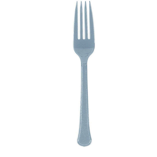 Heavy Duty Fork 20 Pack-Silver NIS Traders