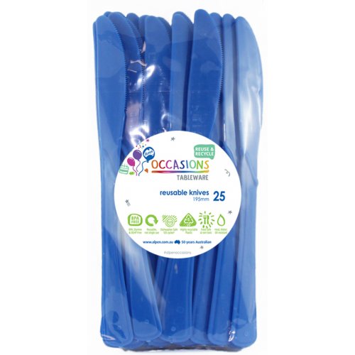 Heavy Duty Fork - Royal Blue  (25PK) NIS Traders