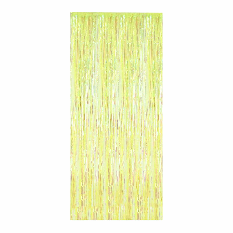 IRIDESCENT CURTAIN -YELLOW 200x90cm NIS Traders