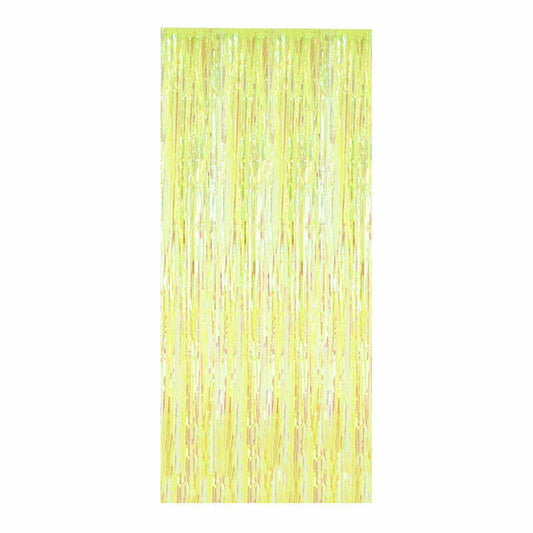 IRIDESCENT CURTAIN -YELLOW 200x90cm NIS Traders