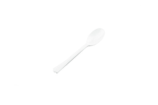 White Heavy Duty Teaspoon 40pk (125mm )