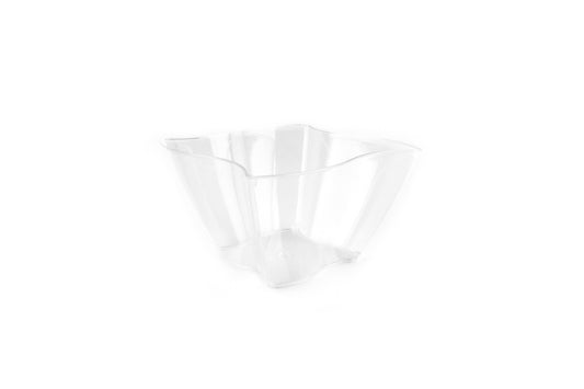 72mm x 72mm x 48mm Mini Dish Wave Bowl 12pk Dessert cups