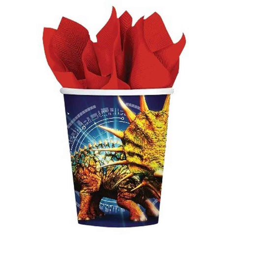 Jurassic World 266ml Cups 8PK NIS Traders