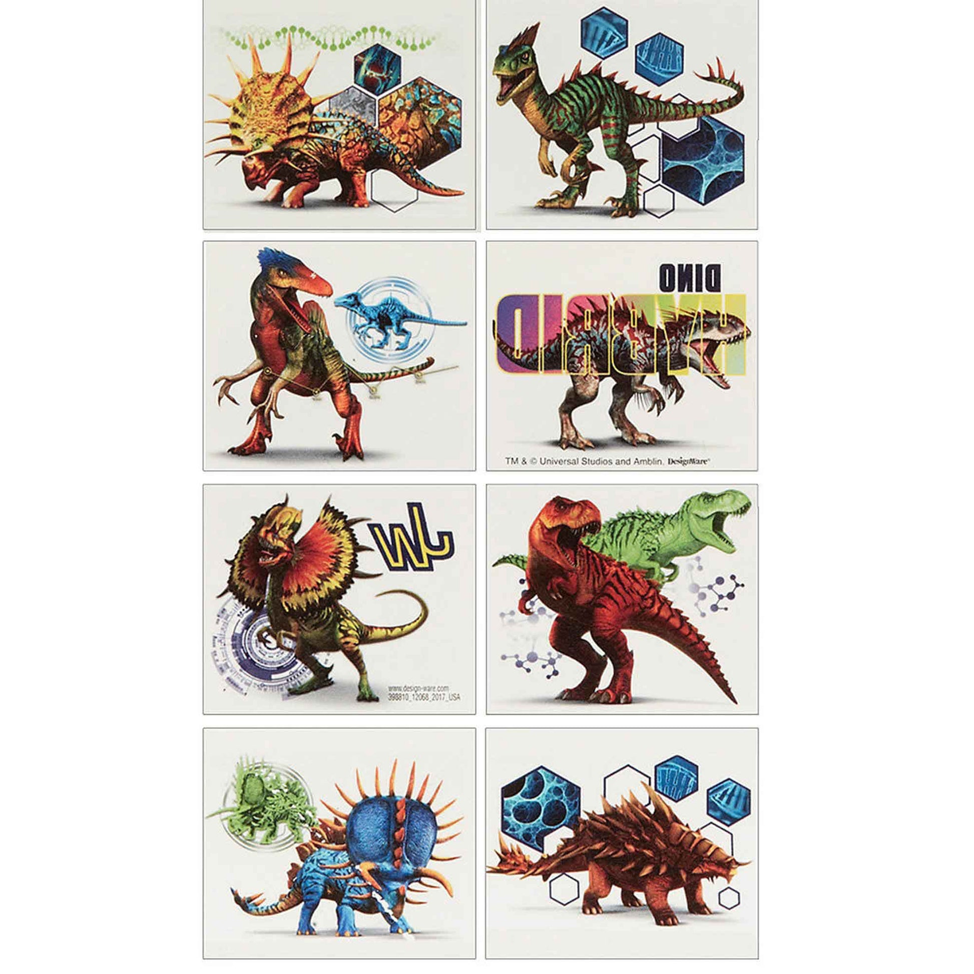 Jurassic World Tattoo Favors NIS Traders