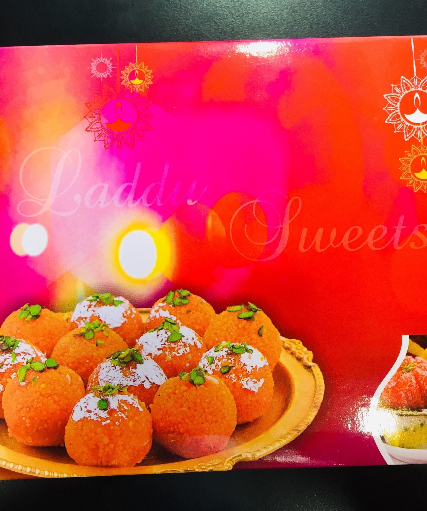 Ladoo Sweet Box- RED 1kg NIS Traders