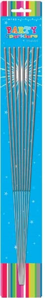 Large Straight Sparkler 40cm (Pack of 8) NIS Traders