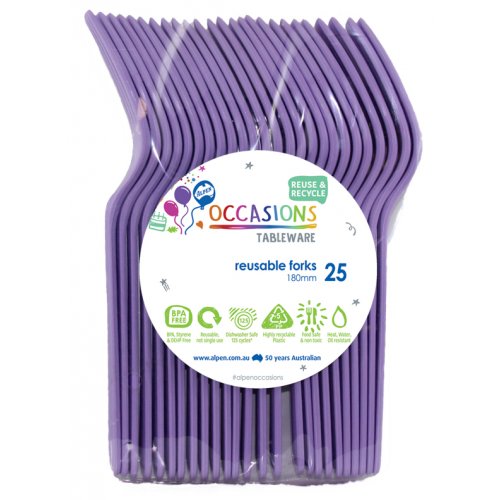 Lavender Fork Pack of 25 NIS Traders