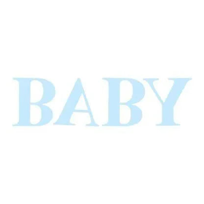 Letter BABY BLUE 1pc NIS Traders