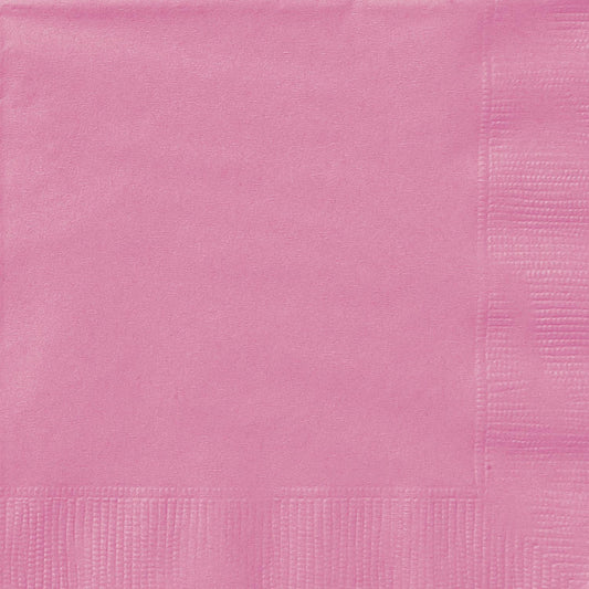 Hot Pink 50 Luncheon Napkins 2ply 33cm x 33cm (13" x 13")