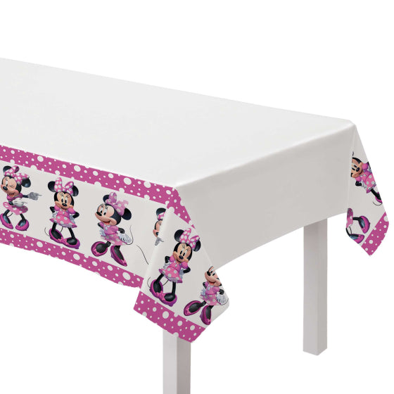 MINNIE MOUSE FOREVER Plastic Tablecover 137cm x 243cm NIS Traders