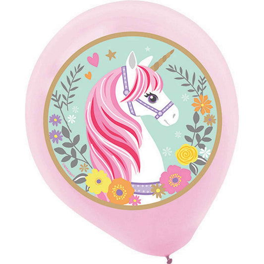 Magical Unicorn 30cm Ltx Bln NIS Traders