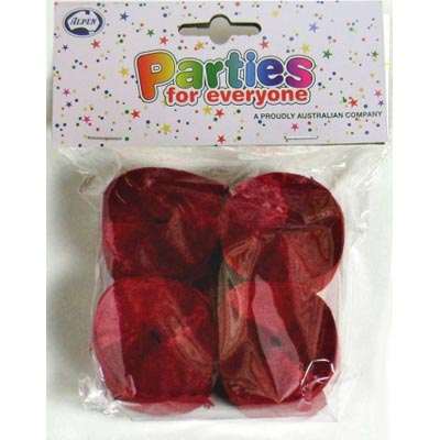 Maroon Streamer Crepe Pack of 4 NIS Traders