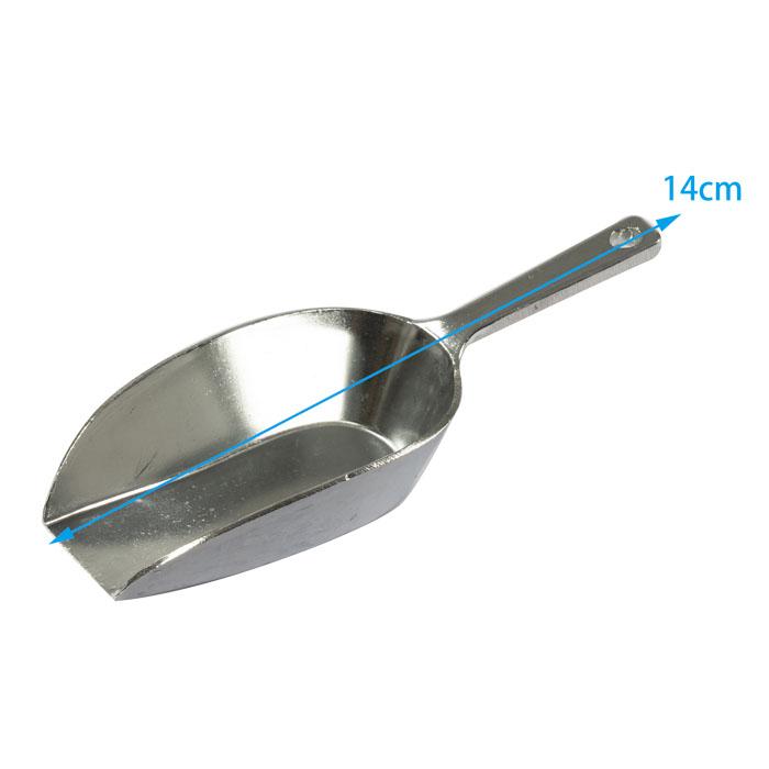 Measure Scoop Aluminium 14cm 1pc NIS Traders