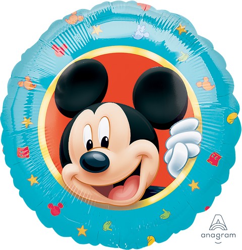 Mickey Portrait Foil Balloon (45cm) NIS Traders