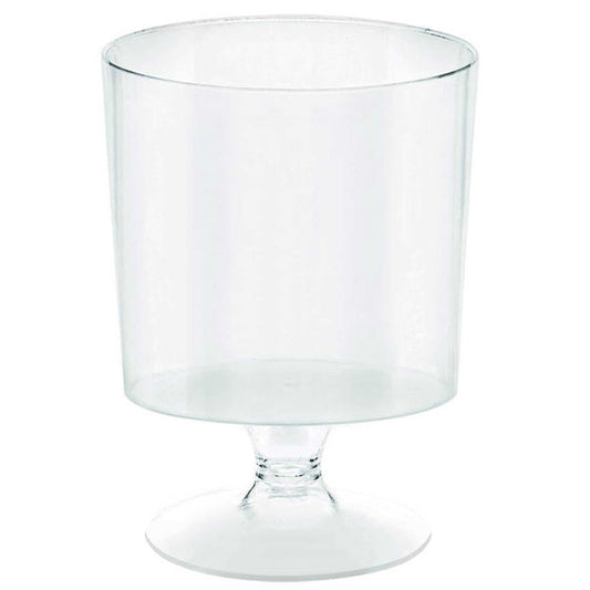 Mini Catering Tiny Pedestal Cups Clear Plastic 2OZ/ 59ML  40PK NIS Traders